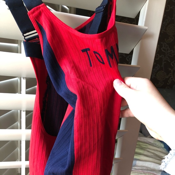 Red Tommy Hilfiger bodysuit - Picture 6 of 8
